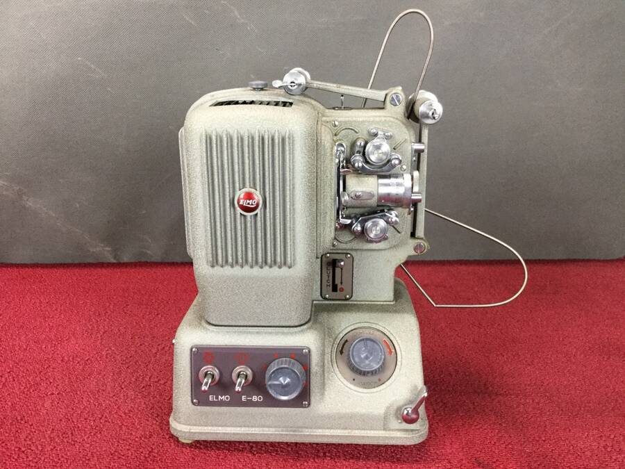 ELMO E-80 プロジェクター エルモ Yahoo!オークション ジャンク 当時物