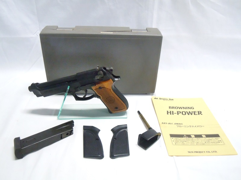  東京 WA ウエスタンアームズ ベレッタ M92FS ガスブローバック 木製グリップ付き ジャンク(ガスガン)｜売買されたオークション情報、yahooの商品情報をアーカイブ公開 - オークファン ガスガン