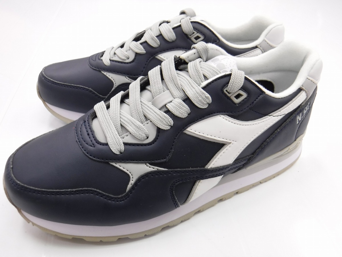KK913 DIADORA ディアドラ 1足限定 新品 濃紺Ｎ92シンセティックレザースニーカー26.5ｃｍ/ビームスエストネーション取扱ヘリテージ