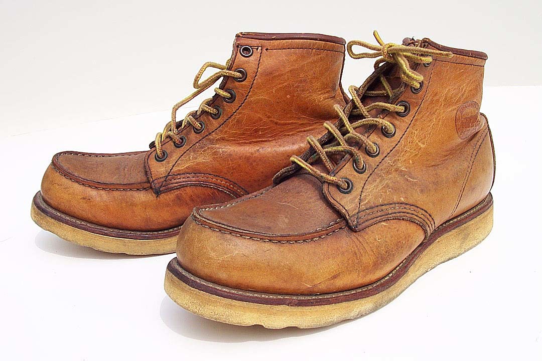 定番，最新作 USA製 REDWING 犬刻印 REDWING 875レッドウイング7.5E レッドウィング アイリッシュセッター モックトゥ薄茶オロイジナル(7.5インチ)｜売買されたオークション情報、yahooの商品情報をアーカイブ公 7.5インチ