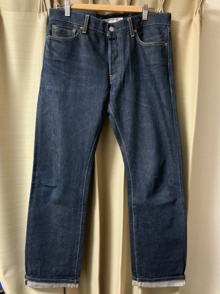 UNIQLO （ユニクロ） ALL MADE IN JAPAN 日本製 セルビッチ 赤耳 