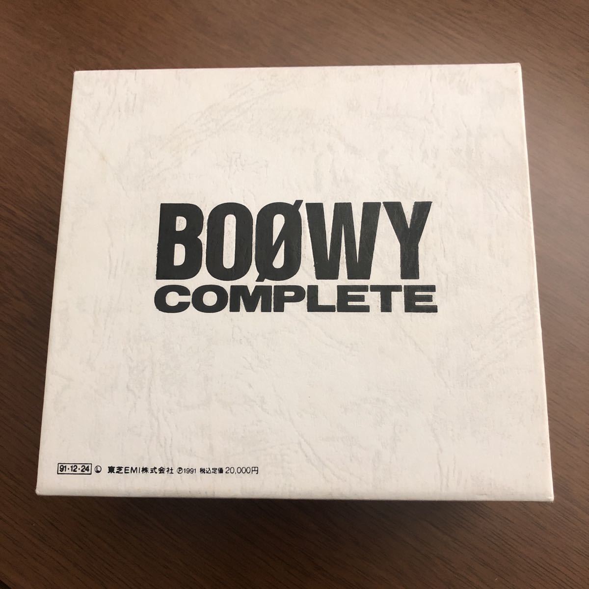 美品✨ボウイ/BOØWY COMPLETE コンプリートベストアルバム初回限定盤