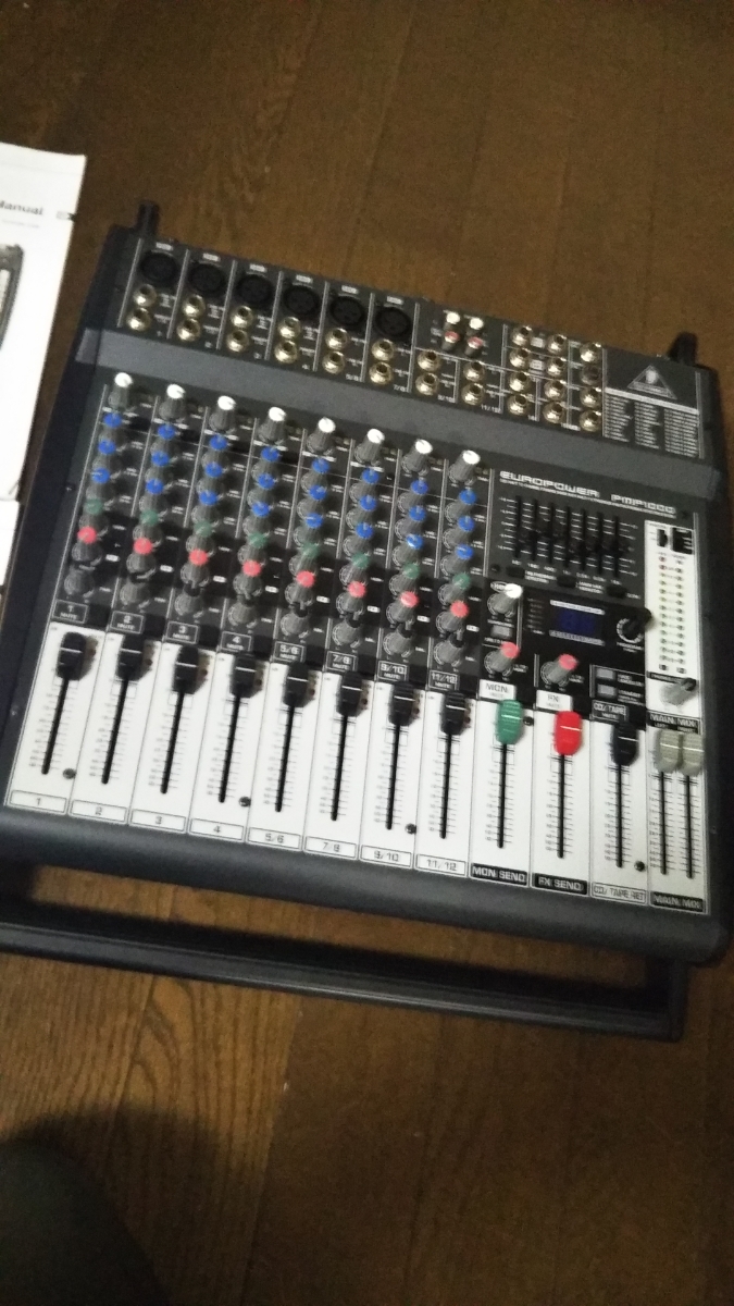 BEHRINGER EURO POWER PMP1000 パワードミキサー 【公式通販】