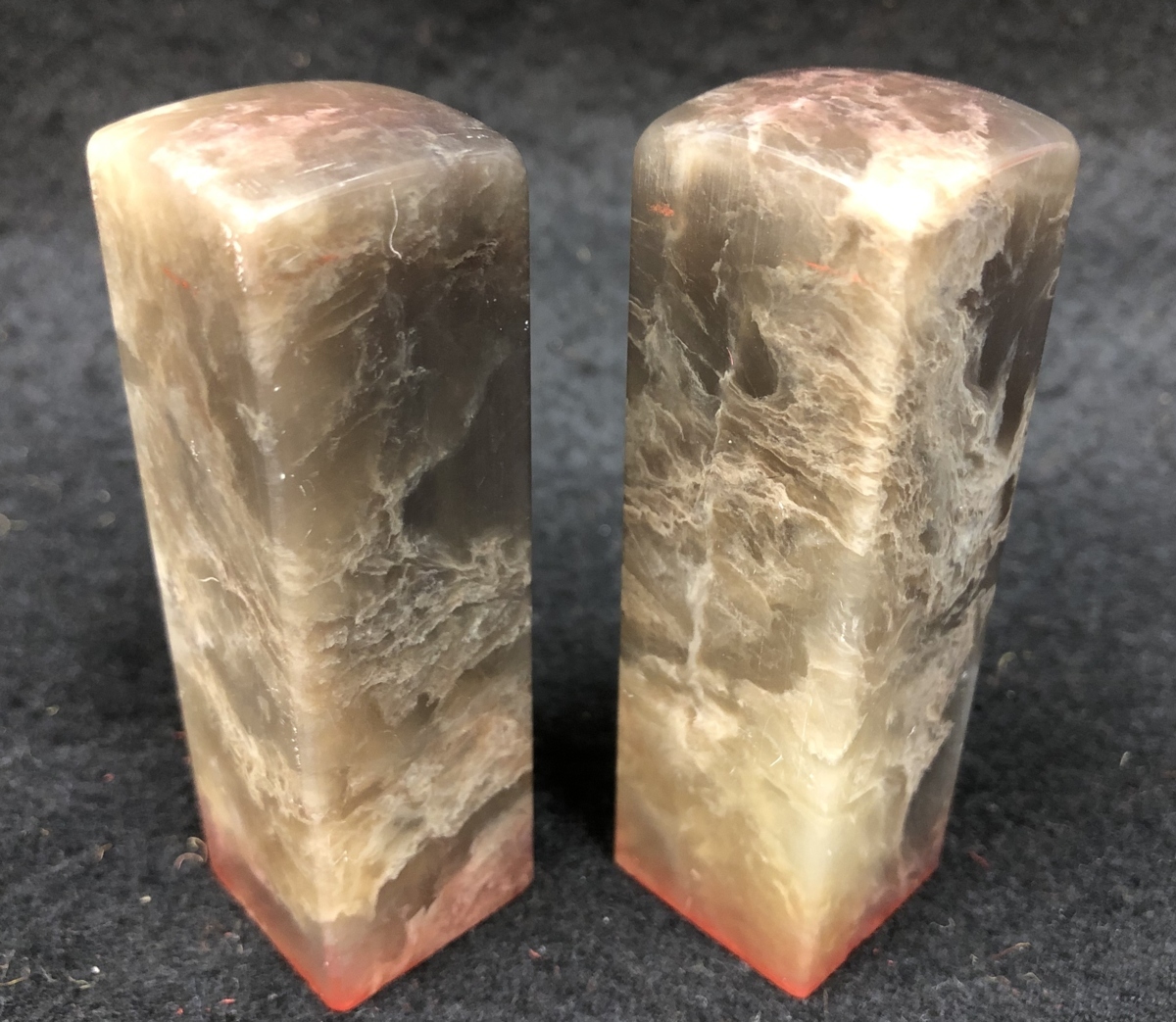 凍石寿山石精品・牛角凍 壽山石牛角凍