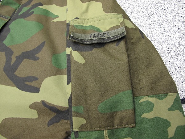 米軍実物 1992年製 ECWCS ゴアテックス 迷彩 ジャケット XS-R 良品