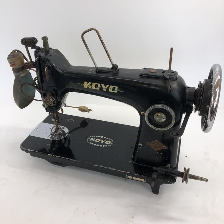 KOYO アンティーク レトロ 足踏みミシンから取り外した 足踏みミシン 