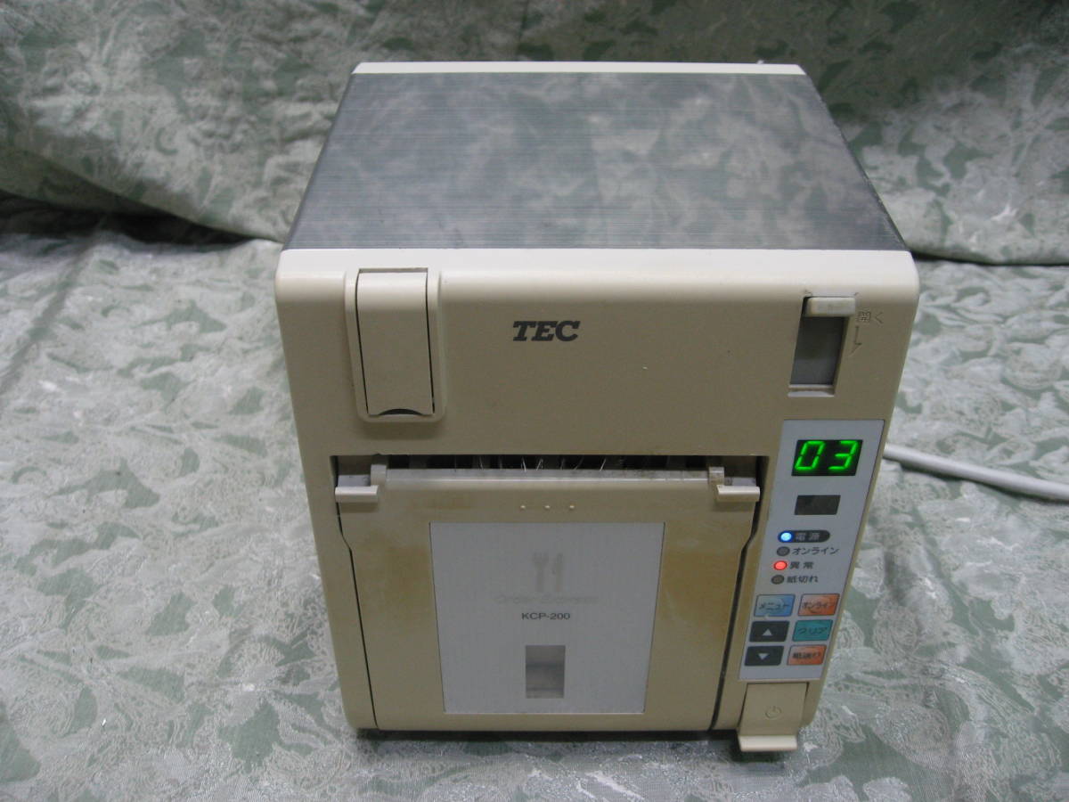 ◇◇注意◇◇ジャンク 部品取り◇◇TEC KCP-200 リモートプリンタ◇