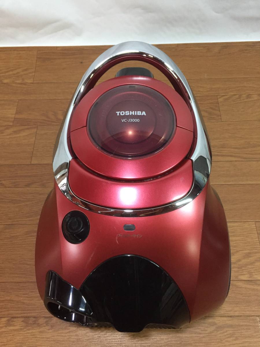 ☆TOSHIBA 東芝 掃除機 トルネオ サイクロン式クリーナー VC-J3000(R