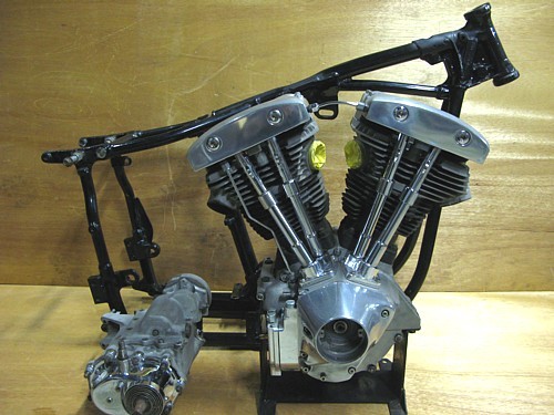 Harley 1978年ハーレーショベルリジット公認 車検2年強あり Davidson 
