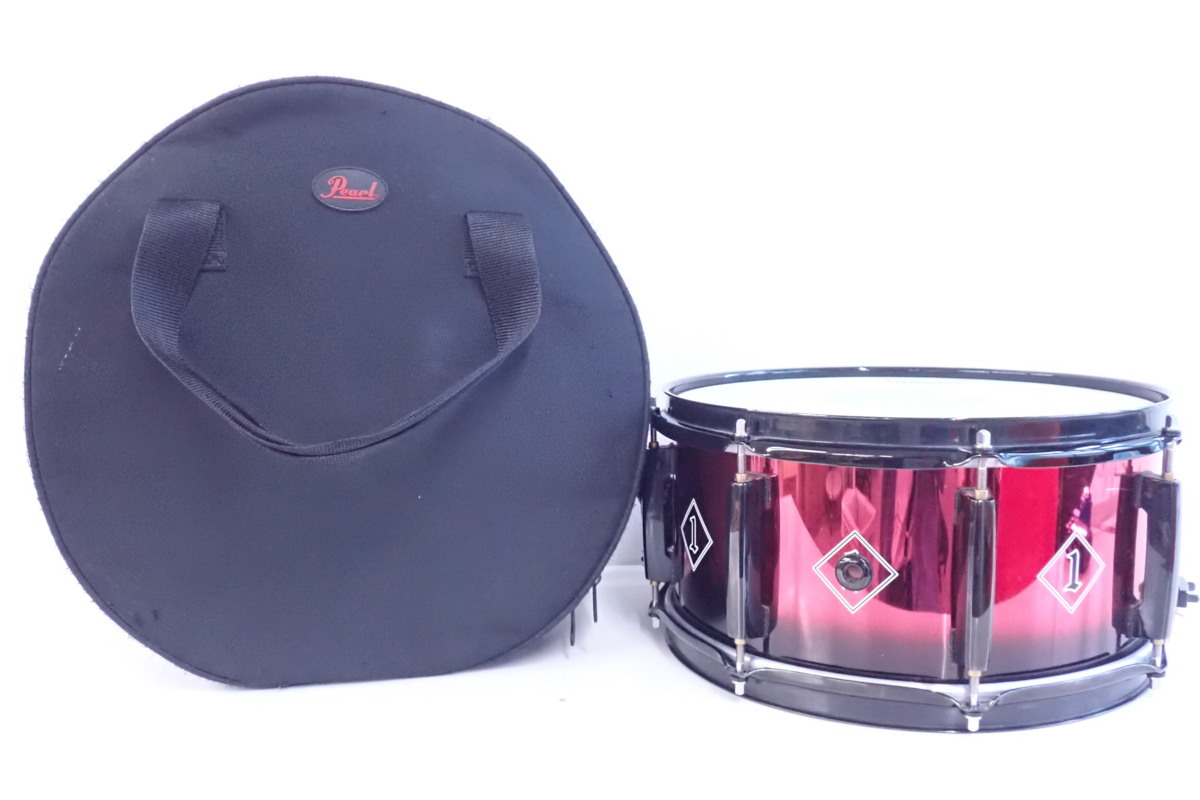 パール スネアドラム ジョーイ ジョーディソン 限定カラー レッド 響線 