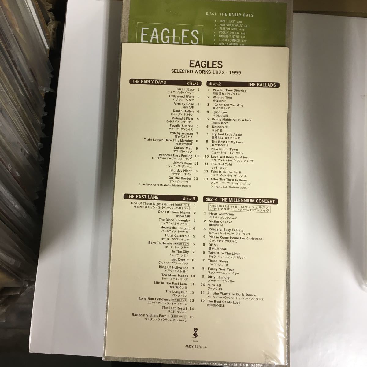 ☆ イーグルス ヒストリー Box Selected Works 1972-1999 デッド