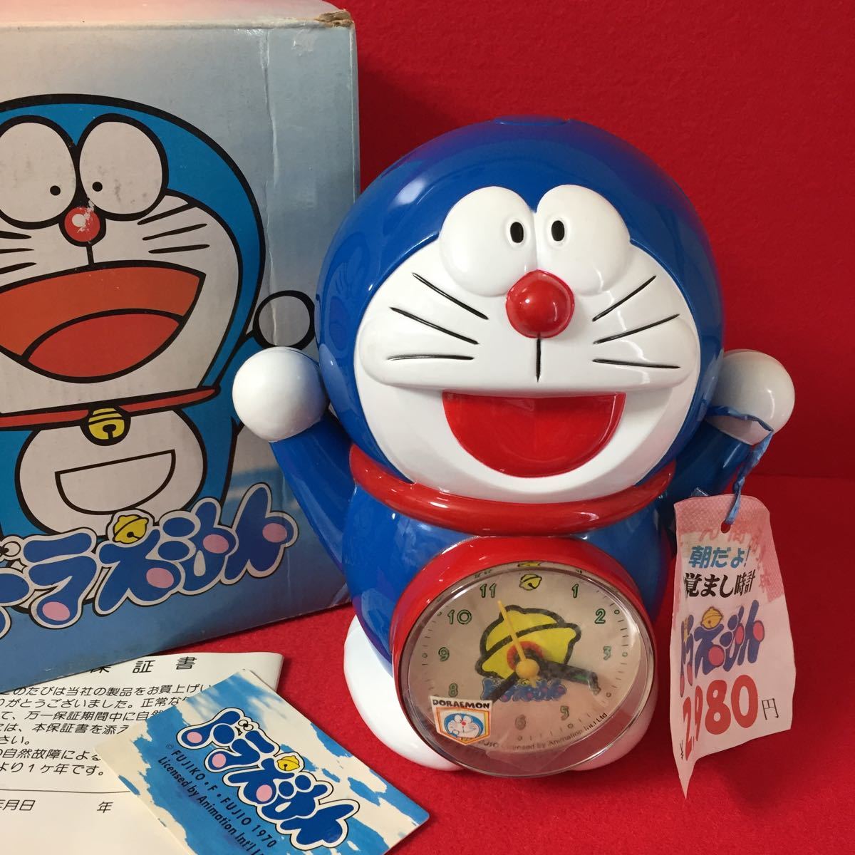 ドラえもん 目覚まし時計 当時物 Yahoo!オークション 大山のぶ代