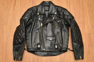 KADOYA バレンツエボ シングルライダース （革ジャン 襟付きシングル 