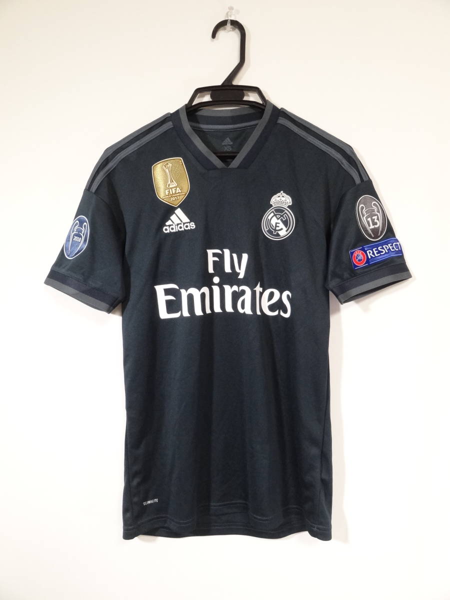  レアル マドリード 18/19 アウェイ ユニフォーム XS アディダス ADIDAS 送料185 Real Madrid(リーガ・エスパニョーラ)｜売買されたオークション情報、yahooの商品情報をアーカイブ公開 - オークファン ユニフォーム