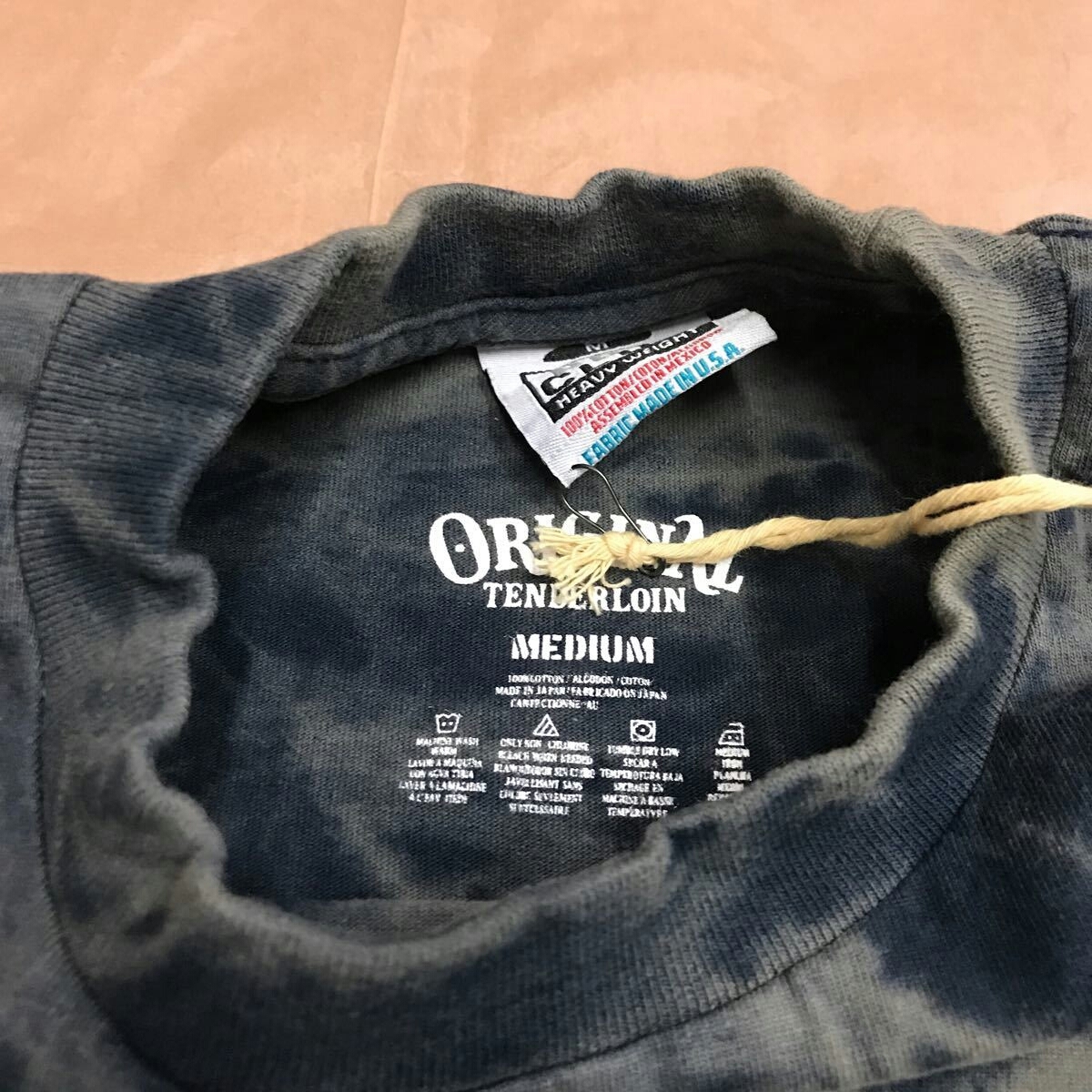 TENDERLOIN tee acid m Msize NAVY テンダーロイン タグ 袋付き 未使用 