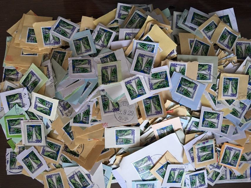  日本 普通切手 280円 那智の滝 紙付 使用済み 1000枚(平成切手)｜売買されたオークション情報、yahooの商品情報をアーカイブ公開 - オークファン 平成切手