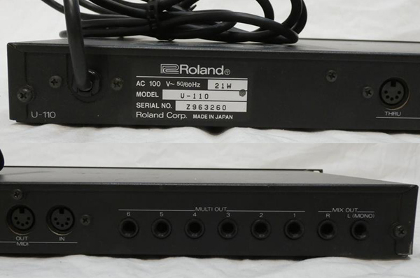 □Roland PCM音源モジュール U-110