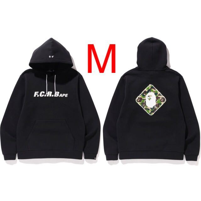 M BAPE x FCRB TEAM HOODIE チームフーディー パーカー スウェット