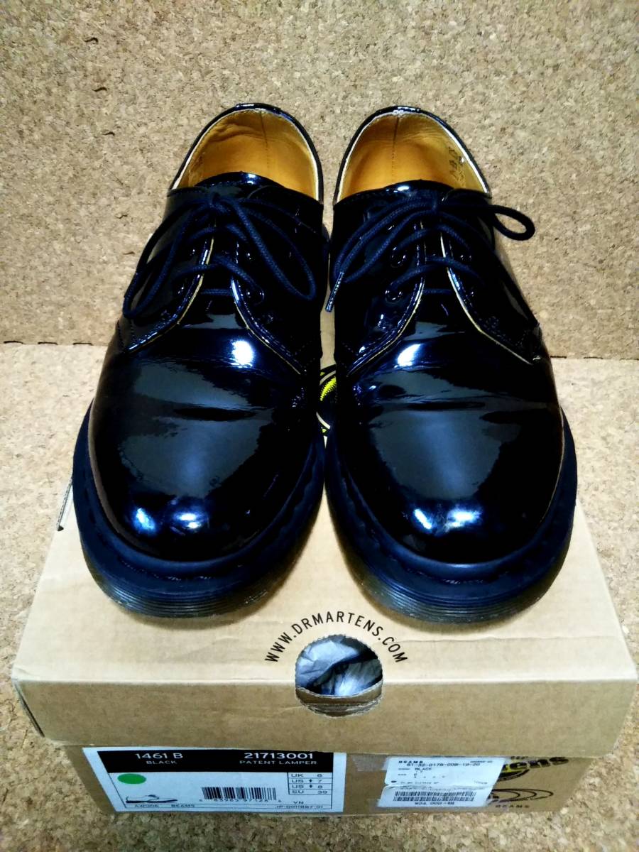 Dr.MARTENS】ドクターマーチン×ビームス 1461 パテント 3ホール  