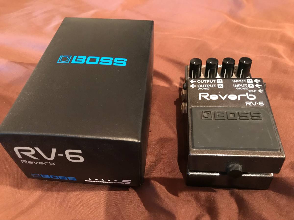 中古 BOSS RV-6 Reverb リバーブ 動作OK 【公式通販】