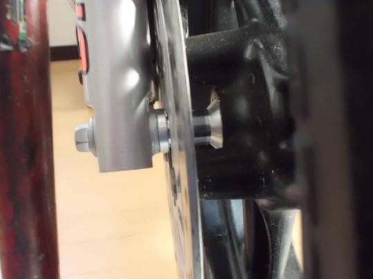 NSF100 NSR50 NSR80 NSRmini 用　シールレスアクスルカラー　（前期レース用）　（検）ＸＲ100　エイプ100