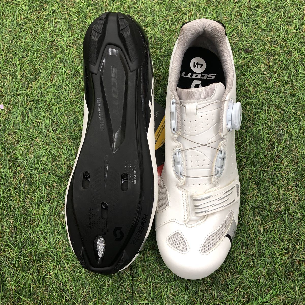 H TB1891 SCOTT スコット ROAD COMP BOA US8 日本サイズ不明 自転車 ロード サイクリング メンズ ビンディング シューズ 未使用 展示品