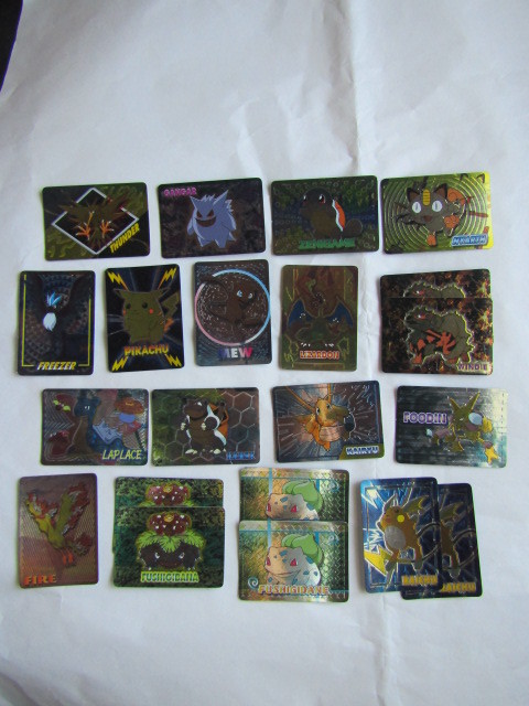 ポケモンゲットカード 17種類で21枚 明治/Meiji/ スーパー 
