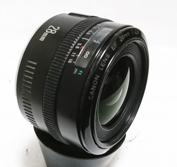CANON ☆美品☆CANON キヤノン EF 28mm F2.8☆完動品☆