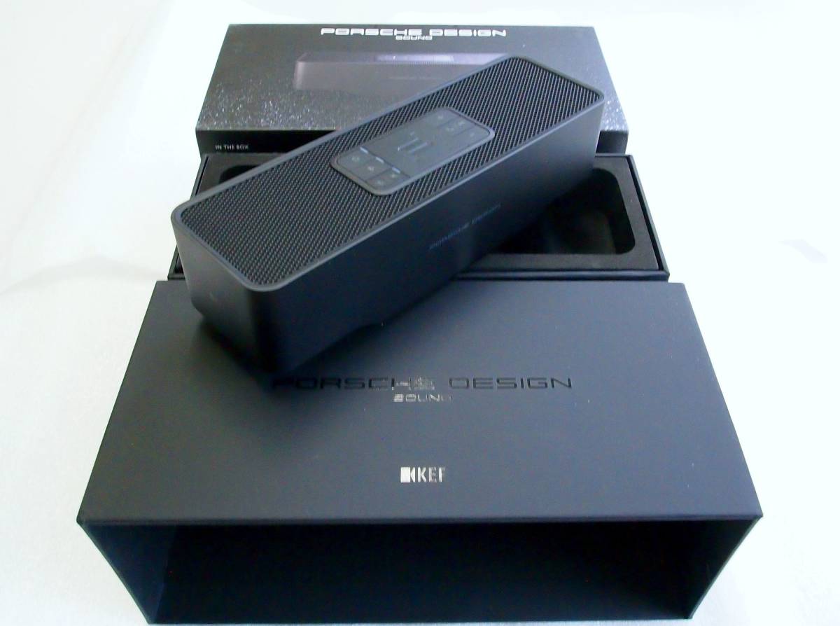 KEF ポータブルスピーカー Porsche Design ポルシェデザイン GRAVITY 