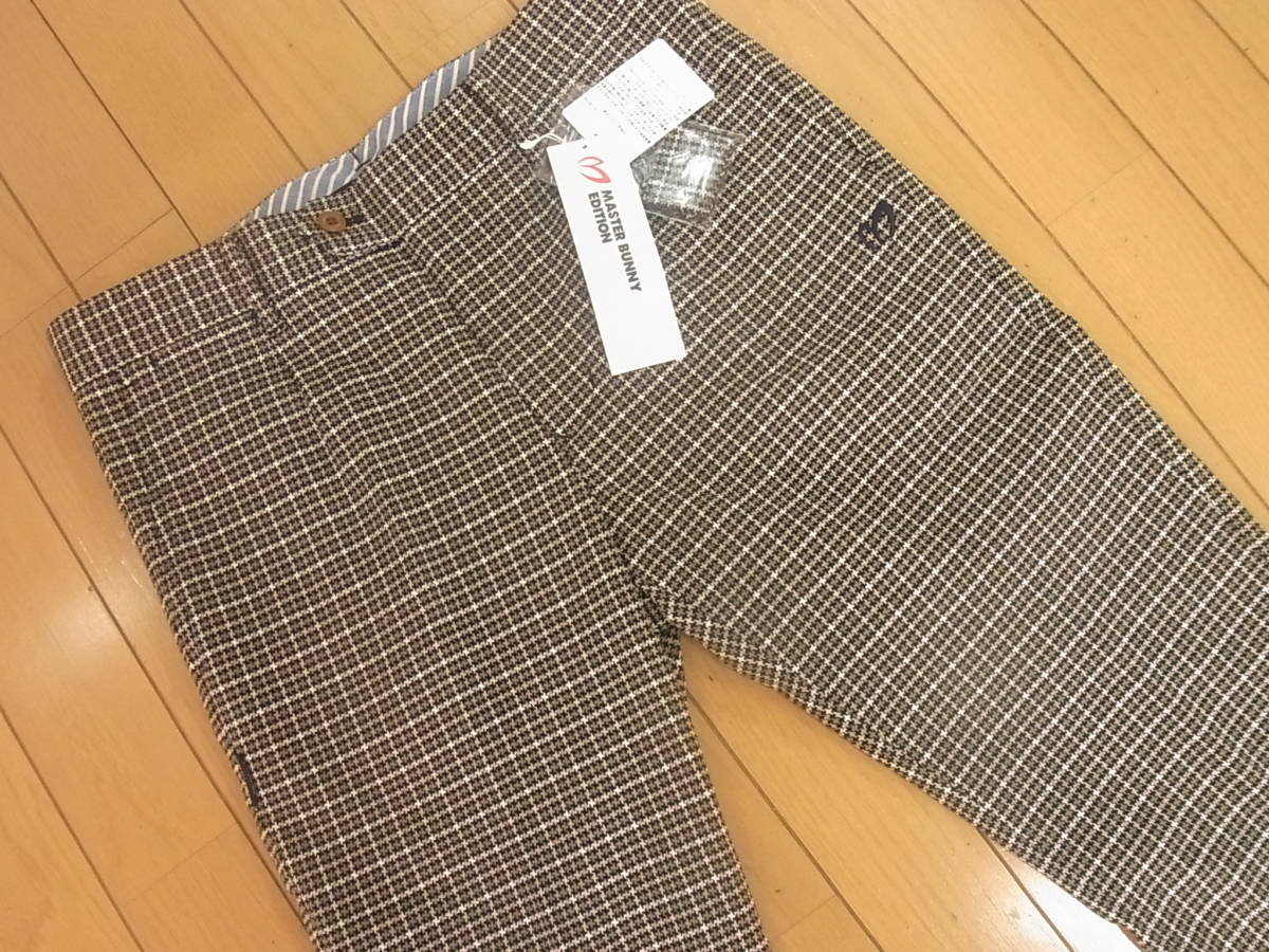 【限定セール，人気セール】 〓 パーリーゲイツ/MBEマスターバニー 春夏 ドビーチェックパンツ/528080〓(84cm～)｜売買されたオークション情報、yahooの商品情報をアーカイブ公開 - オークファン パンツ、スラックス
