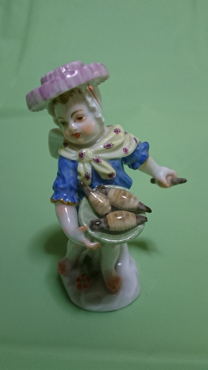 マイセン マイセン「天使人形「箴言の天使」- Je | Antiques - 天使