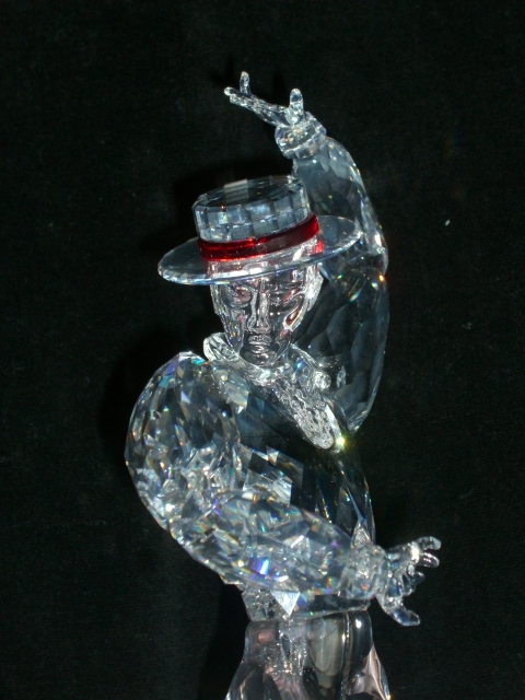 スワロフスキー ☆　スワロフスキークリスタル（マルティン・ツェンドロン作）２００３年　希少品　☆ マジックオブダンス アントニオ 2003年 プラーク・飾り