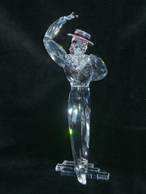 スワロフスキー ☆　スワロフスキークリスタル（マルティン・ツェンドロン作）２００３年　希少品　☆ マジックオブダンス アントニオ 2003年 プラーク・飾り