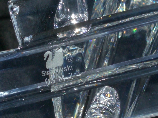 スワロフスキー ☆　スワロフスキークリスタル（マルティン・ツェンドロン作）２００３年　希少品　☆ マジックオブダンス アントニオ 2003年 プラーク・飾り