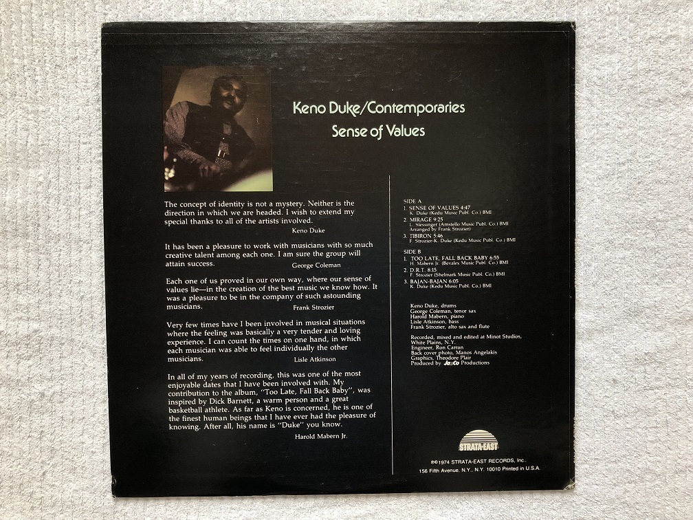 Keno Sense Of Values ⁄ Duke Contemporaries | – Duke⁄Contemporaries