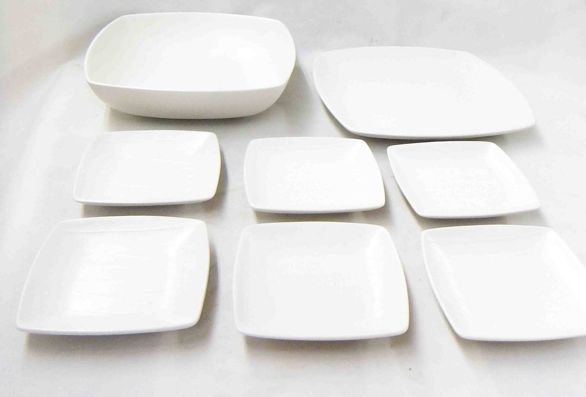 ☆未使用☆　たち吉　糸目　おもてなし揃　角深鉢　角大皿　角小皿　セット 食器