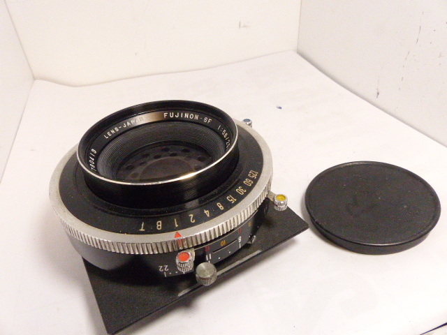 FUJI SF250㎜F5.6 ソフトレンズ 4×5ボード付