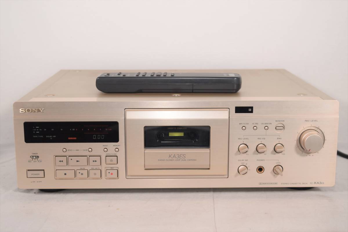 SONY カセットデッキ TC-KA3ES ジャンク品 家電、AV、カメラ カセット