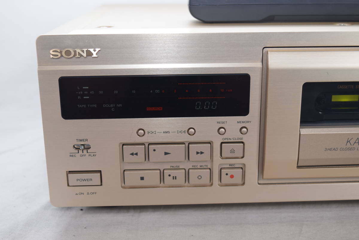 SONY カセットデッキ TC-KA3ES ジャンク品 家電、AV、カメラ カセット