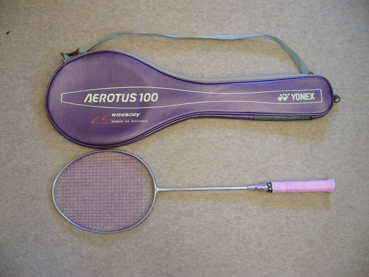 送料無料，大得価 ヨネックス エアロータス100 YONEX AEROTUS100 2UG5(ラケット)｜売買されたオークション情報、yahooの商品情報をアーカイブ公開 - オークファン ラケット