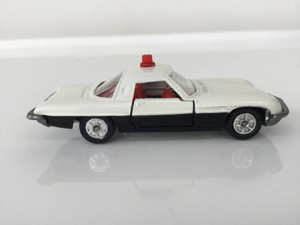 tomica 黒箱 No.45 マツダ コスモ パトロールカー トミカ 日本製 昭和