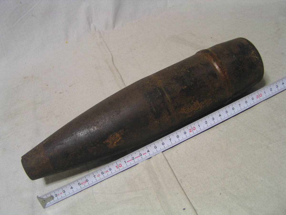 弾頭 砲弾 75mm 旧日本軍 薬莢⁄信管⁄ダイヤル⁄フラッシュレス 中古旧 