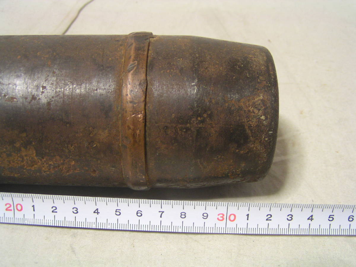 弾頭 砲弾 75mm 旧日本軍 薬莢⁄信管⁄ダイヤル⁄フラッシュレス 中古旧 