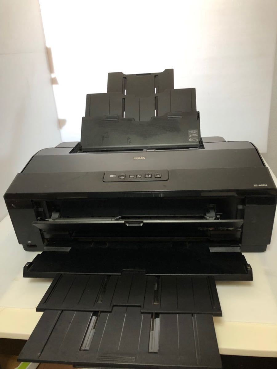 EPSON型番EP-4004 プリンター動作未確認 通電未確認 現状品 写真が