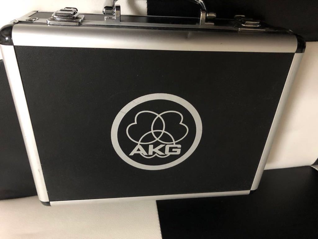 コンデンサーマイク AKG C214 中古品 専用ケース付き