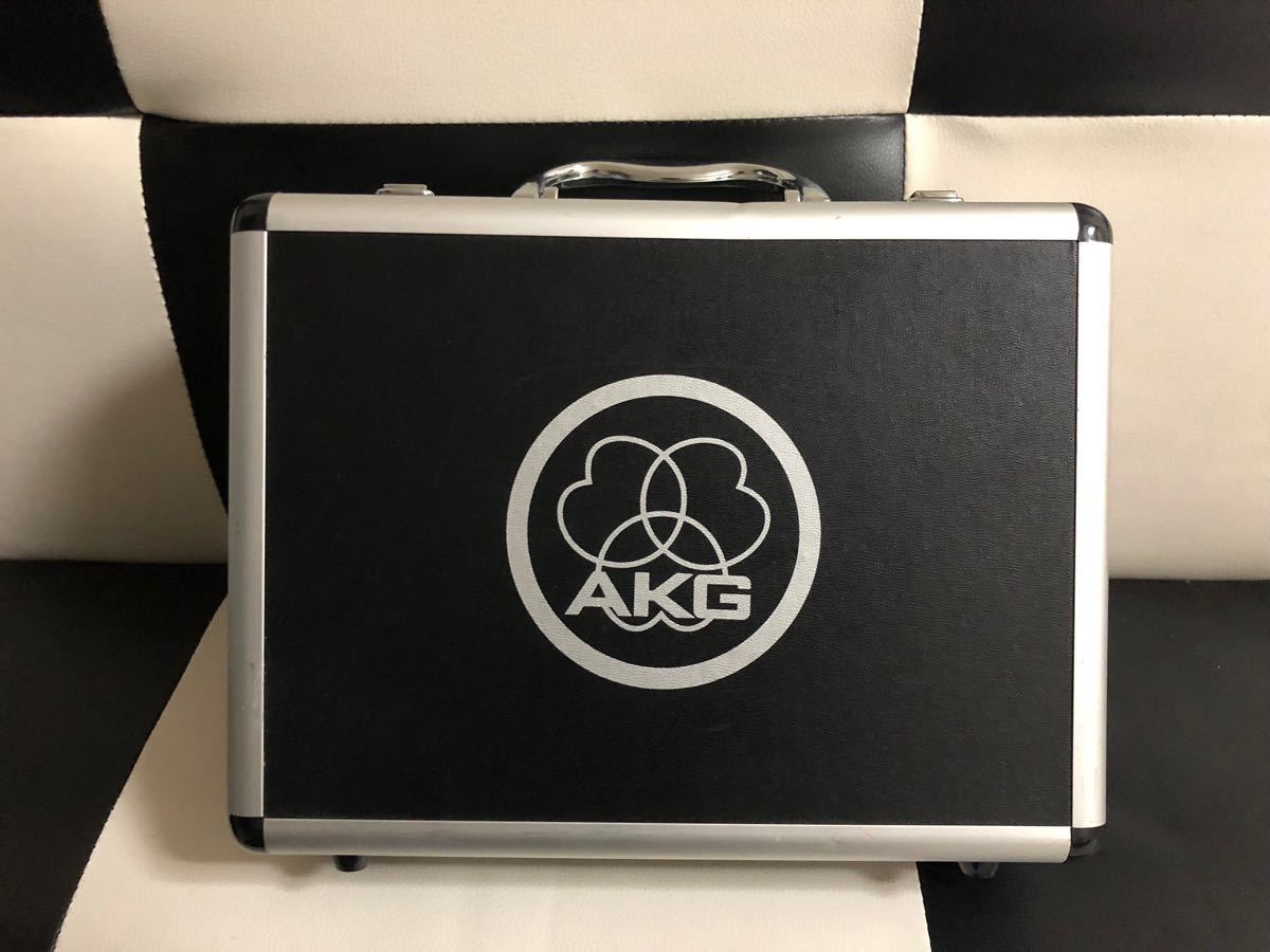 コンデンサーマイク AKG C214 中古品 専用ケース付き C214 AKG