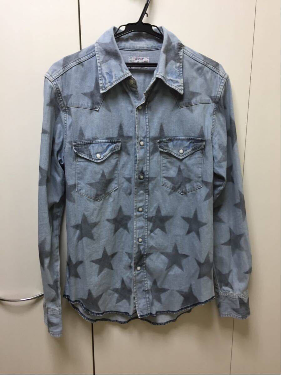 WACKO MARIA ワコマリア スター デニム シャツ ジャケット L 限定