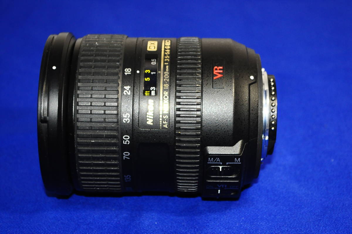 Nikon ニコン AF-S NIKKOR DX 18-200mm f3.5-5.6 G ED VR 極上美品 