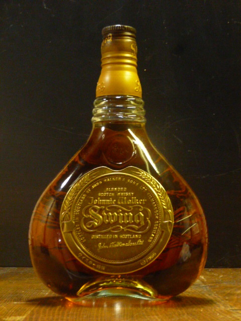 特級「Swing」 1970年代~ ジョニーウォーカー スウィング 金属スクリューキャップ Johnny Walker Swing 特・Swing-0711-A