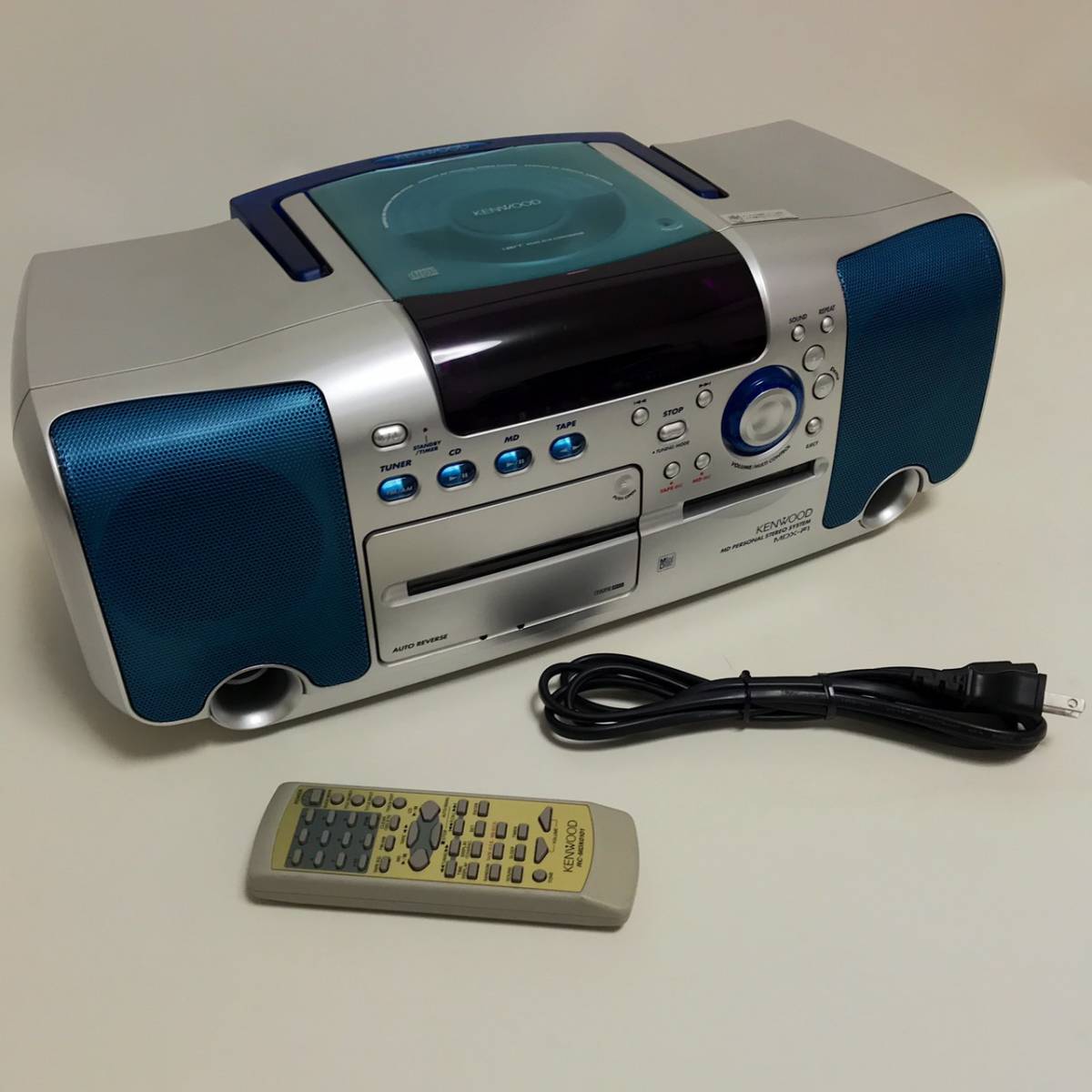 KENWOOD MDX-F1 ケンウッド JVC MDパーソナルステレオシステムRAMPAGE